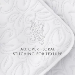 Floral Stitch 3-Pc. Queen Quilt Set-Kirkland's Home Store