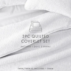 Floral Stitch 2-Pc. Twin Quilt Set-Kirkland's Home Shop