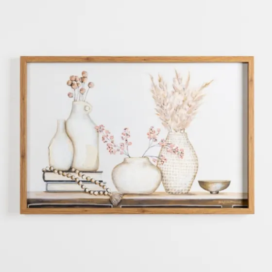 Floral Vases Framed Art Print-Kirkland's Home Best
