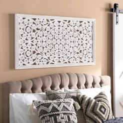 Floral Wood Plaque, 48X28 In.-Kirkland's Home Cheap