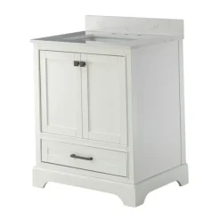 Florence Wood Backsplash Sink Vanity-Kirkland's Home Sale