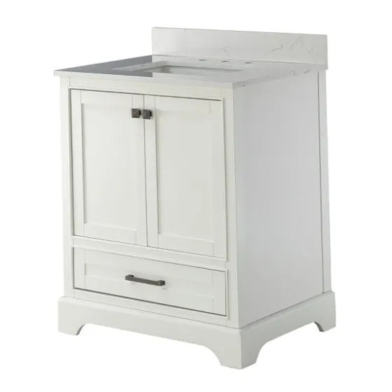 Florence Wood Backsplash Sink Vanity-Kirkland's Home Sale
