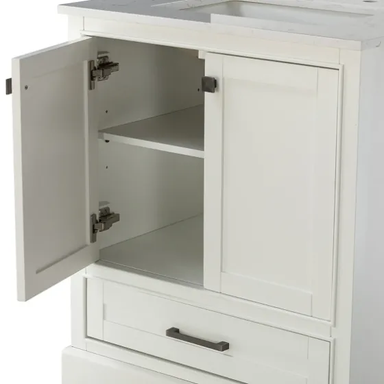 Florence Wood Backsplash Sink Vanity-Kirkland's Home Sale