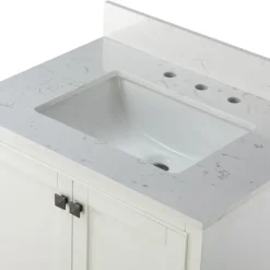 Florence Wood Backsplash Sink Vanity-Kirkland's Home Sale