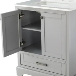 Florence Wood Backsplash Sink Vanity-Kirkland's Home Online