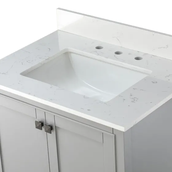 Florence Wood Backsplash Sink Vanity-Kirkland's Home Online