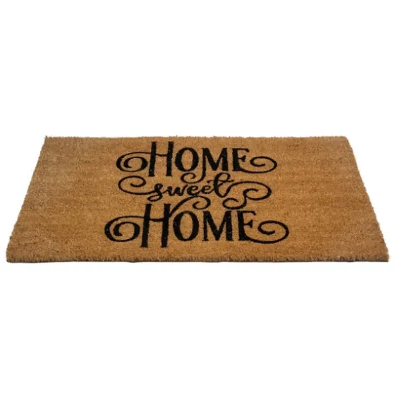Flourish Script Home Sweet Home Coir Doormat-Kirkland's Home Clearance