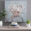 Flower Basket On Bike Canvas Art Print-Kirkland's Home Store