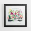 Flower Bed Pickup Truck Framed Art Print-Kirkland's Home Cheap