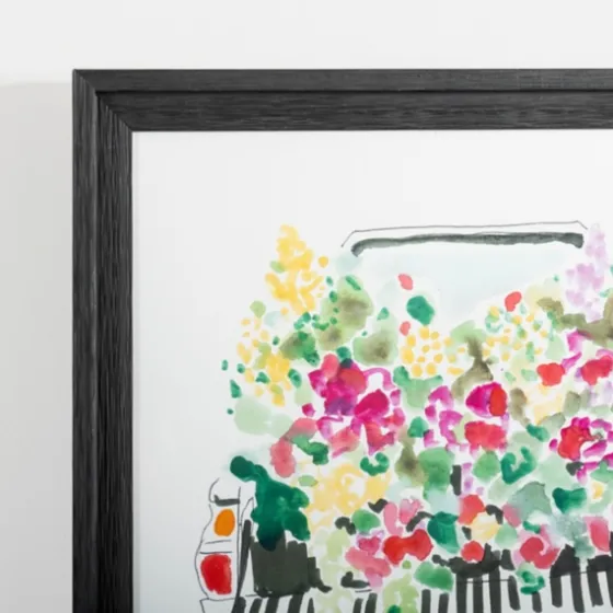 Flower Bed Pickup Truck Framed Art Print-Kirkland's Home Cheap