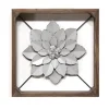 Flower Metal Framed Plaque-Kirkland's Home Clearance