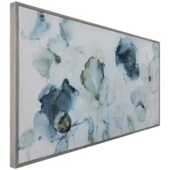 Flowering Indigo Floral Framed Art Print-Kirkland's Home Flash Sale