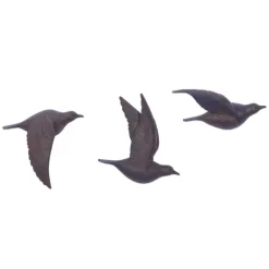 Flying Birds Wall Sculptures, Set Of 3-Kirkland's Home Store