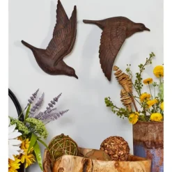 Flying Birds Wall Sculptures, Set Of 3-Kirkland's Home Store