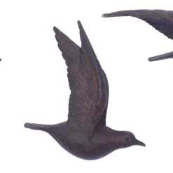 Flying Birds Wall Sculptures, Set Of 3-Kirkland's Home Store