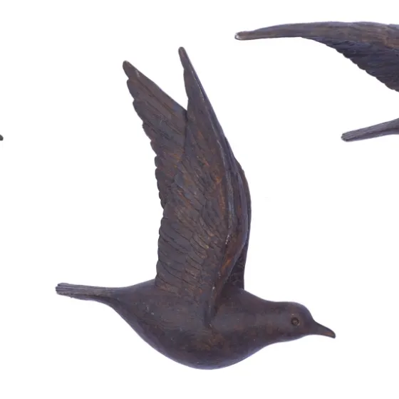 Flying Birds Wall Sculptures, Set Of 3-Kirkland's Home Store