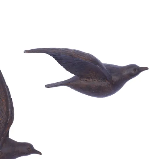 Flying Birds Wall Sculptures, Set Of 3-Kirkland's Home Store