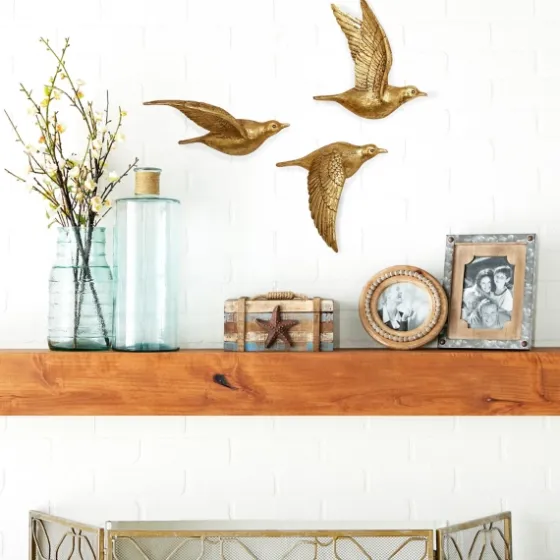 Flying Birds Wall Sculptures, Set Of 3-Kirkland's Home Sale