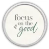 Focus On The Good Round Framed Plaque-Kirkland's Home Shop