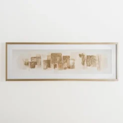 Foil Strokes Embossed Framed Art Print-Kirkland's Home Shop
