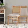 Folding Rat Cane Back Cushioned Chair-Kirkland's Home Clearance