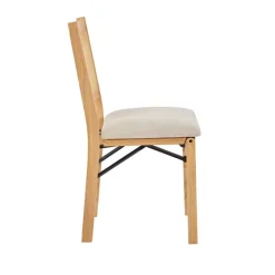 Folding Rat Cane Back Cushioned Chair-Kirkland's Home Clearance