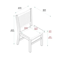 Folding Rat Cane Back Cushioned Chair-Kirkland's Home Clearance