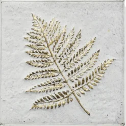 Foliole Relief Gold Leave Ii Wall Art-Kirkland's Home Clearance