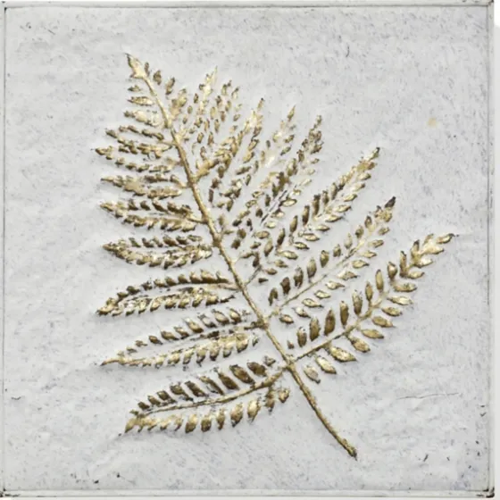 Foliole Relief Gold Leave Ii Wall Art-Kirkland's Home Clearance