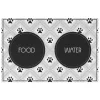 Food And Water Bowl Floor Mat, 15X23-Kirkland's Home Store