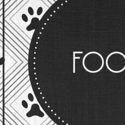 Food And Water Bowl Floor Mat, 15X23-Kirkland's Home Store