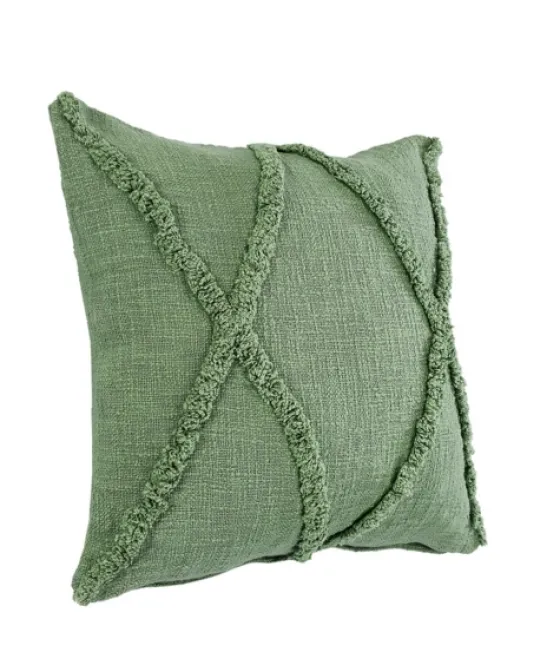 Forest Fringe Diamond Pillow, 20 In.-Kirkland's Home Online