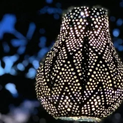 Forest Ikat Bulb Hanging Led Outdoor Lantern-Kirkland's Home New