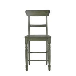 Forest Ladder Back Counter Stools, Set Of 2-Kirkland's Home Clearance