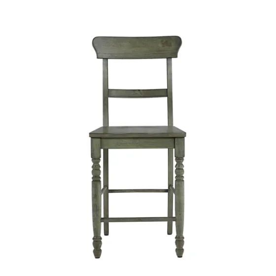 Forest Ladder Back Counter Stools, Set Of 2-Kirkland's Home Clearance