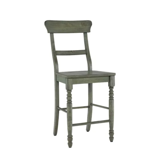 Forest Ladder Back Counter Stools, Set Of 2-Kirkland's Home Clearance
