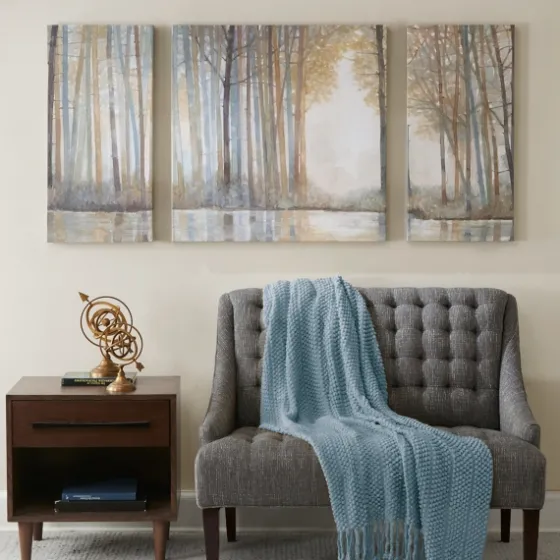 Forest Reflections Canvas Art Prints, Set Of 3-Kirkland's Home Online