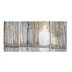 Forest Reflections Canvas Art Prints, Set Of 3-Kirkland's Home Online