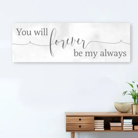 Forever Be My Always Canvas Art Print-Kirkland's Home New