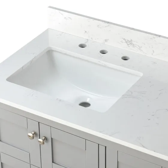 Foster Wood Backsplash Sink Vanity-Kirkland's Home Online
