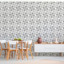 Four-Leafed Pattern Peel And Stick Wall Mural-Kirkland's Home Best Sale