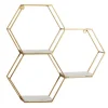 Frame Marble Honeycomb Wall Shelf-Kirkland's Home Best