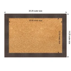 Framed Corkboard-Kirkland's Home Online