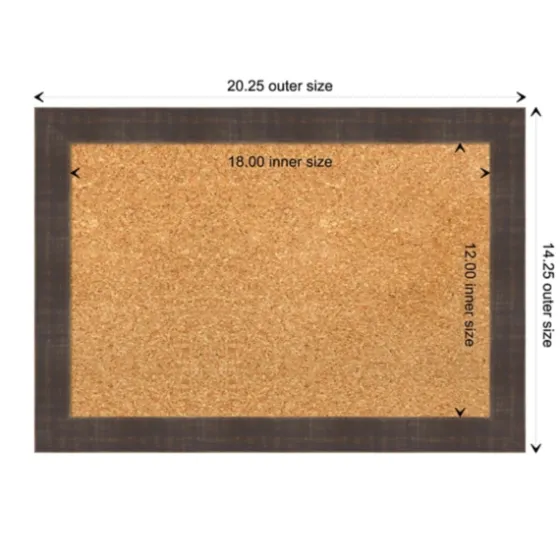 Framed Corkboard-Kirkland's Home Online