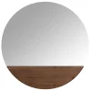 Frameless Stained Wood Accent Wall Mirror-Kirkland's Home Best