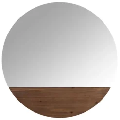 Frameless Stained Wood Accent Wall Mirror-Kirkland's Home Best