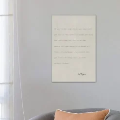 Fred Rogers If You Could Canvas Art Print-Kirkland's Home Store