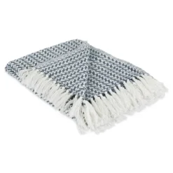 French And White Arrowhead Throw-Kirkland's Home Fashion