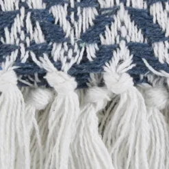 French And White Arrowhead Throw-Kirkland's Home Fashion