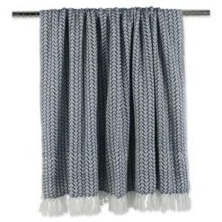 French And White Arrowhead Throw-Kirkland's Home Fashion